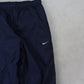 SUPER RARE 00s Nike Trackpants Navy - (S)