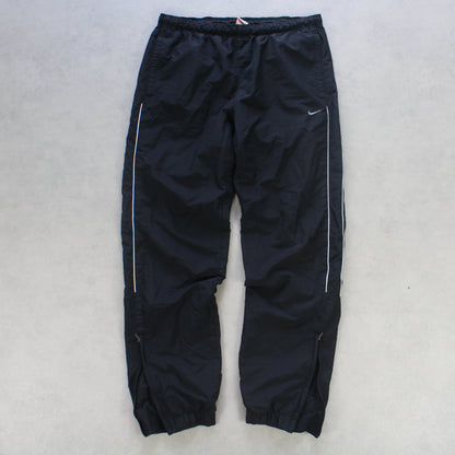 RARE 2000s Nike Trackpants Black - (M)