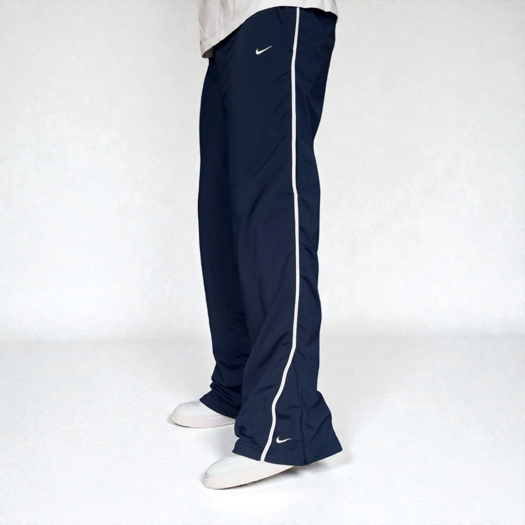 RARE 2000s Nike Trackpants Navy *PREMIUM* - (M)