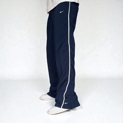 RARE 2000s Nike Trackpants Navy *PREMIUM* - (M)
