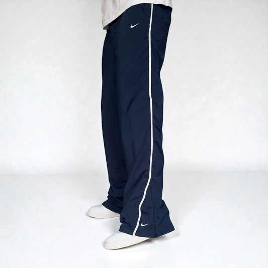 RARE 2000s Nike Trackpants Navy *PREMIUM* - (M)
