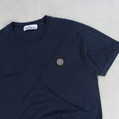 RARE Stone Island T-Shirt Navy - (S)