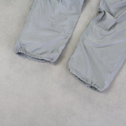 RARE 2000s Nike Trackpants Grey - (L)