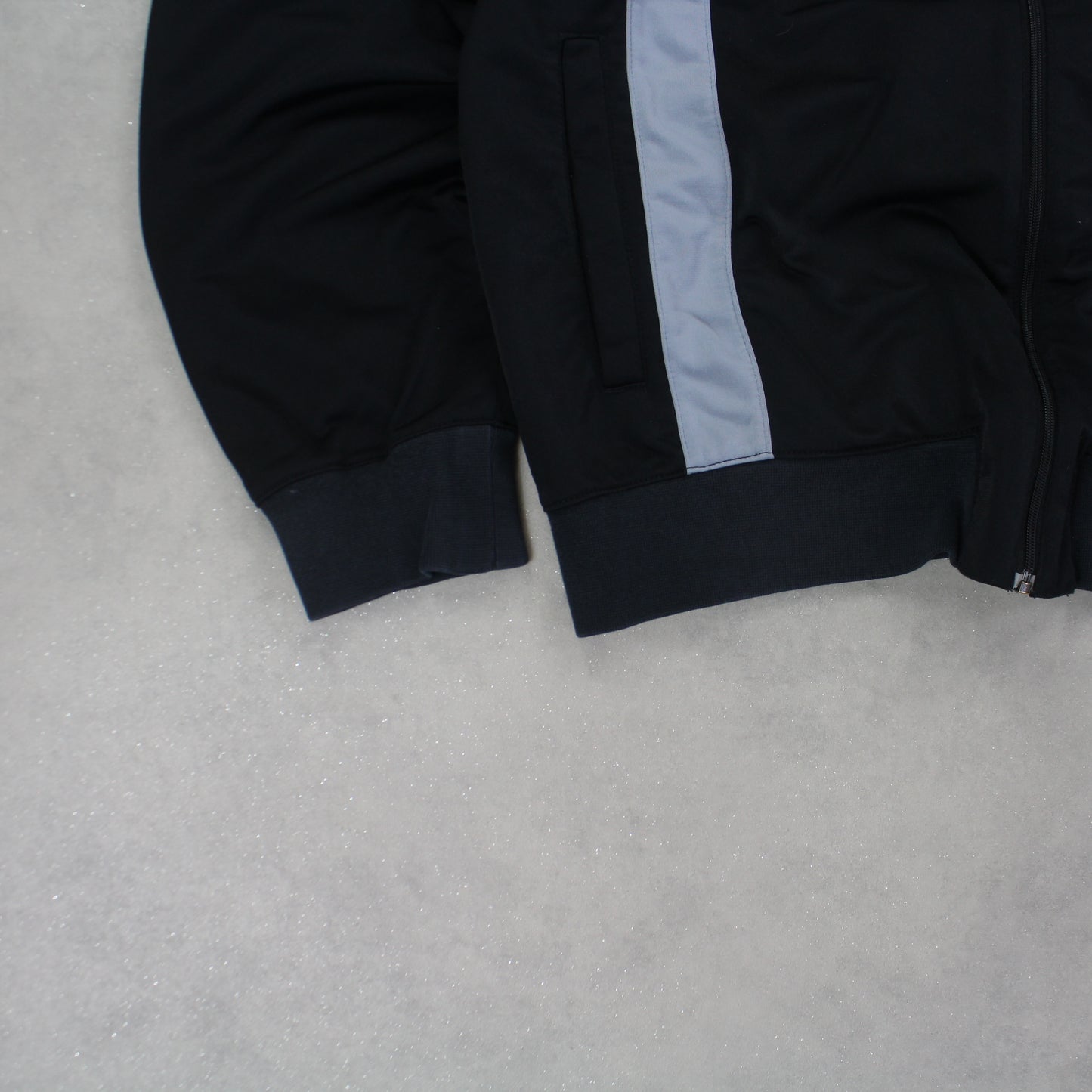 RARE 2000s Nike Track Jacket Black - (M)