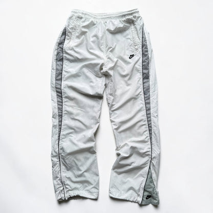 SUPER RARE 2000s Nike Trackpants White *PREMIUM* - (L)