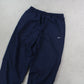 RARE 00s Baggy Nike Trackpants Navy - (L)