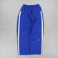 RARE Vintage 00s Nike Trackpants Blue - (S)