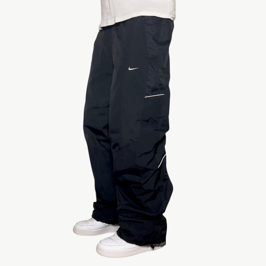 RARE 2000s Nike Trackpants Black - (M)