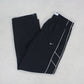 RARE Vintage 00s Nike Trackpants Black - (L)