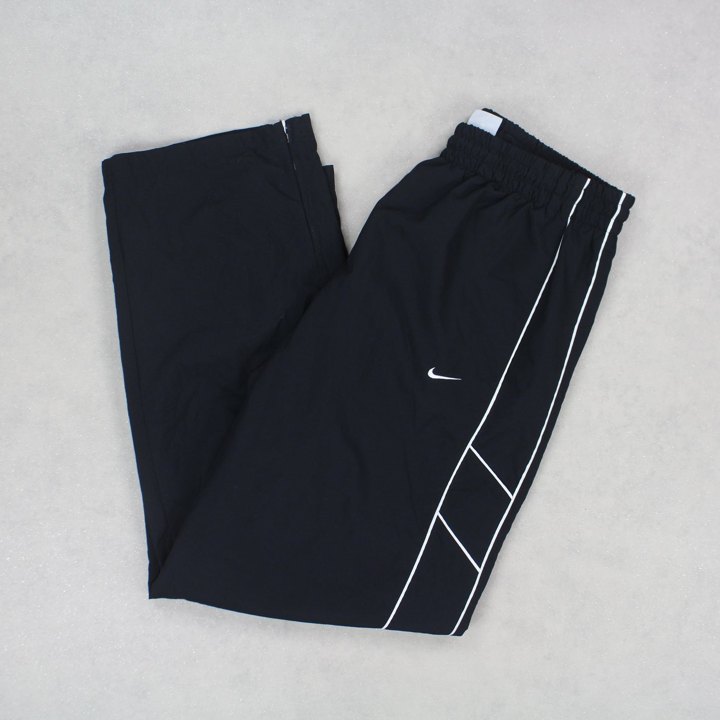 RARE Vintage 00s Nike Trackpants Black - (L)