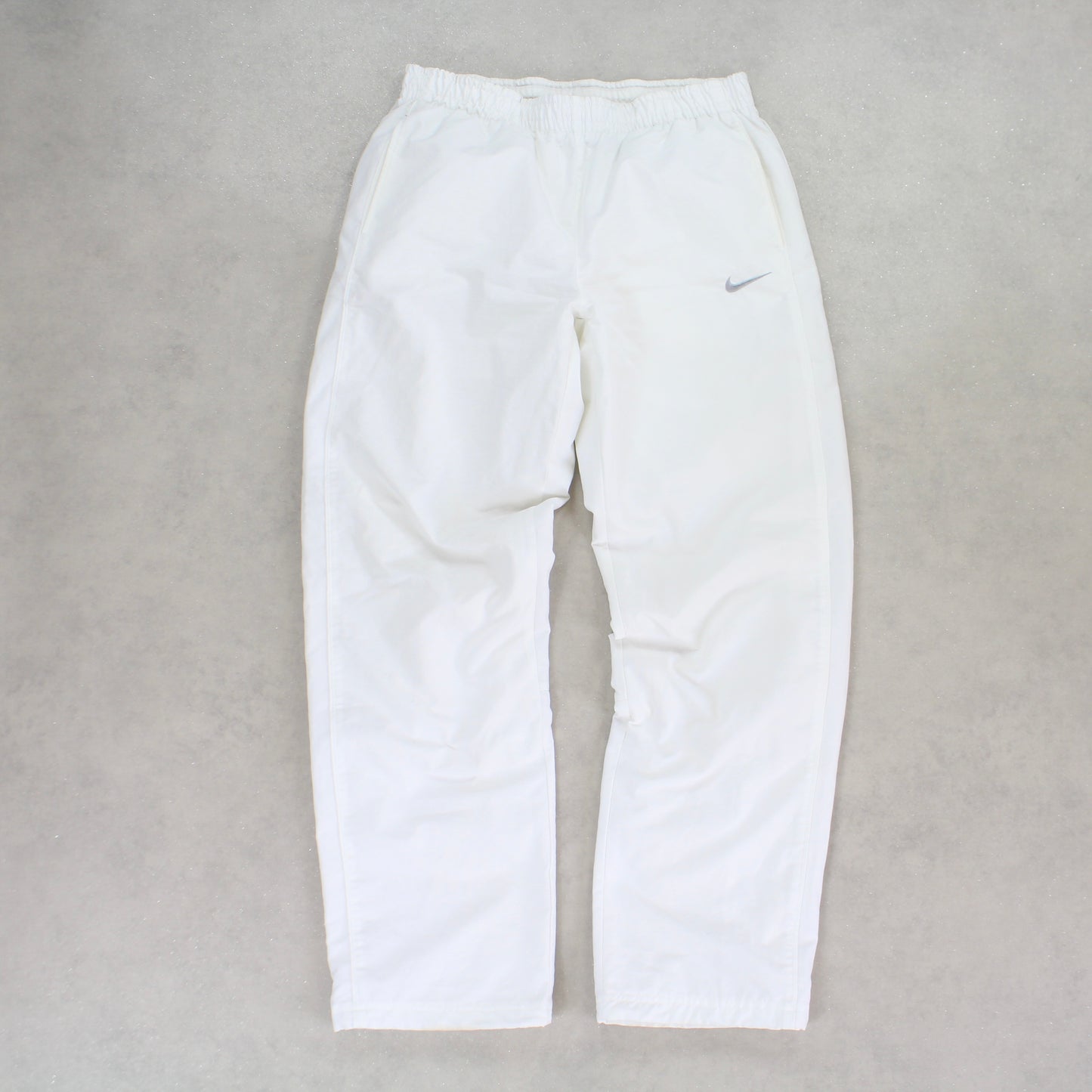 RARE 2000s Nike Trackpants White - (M)