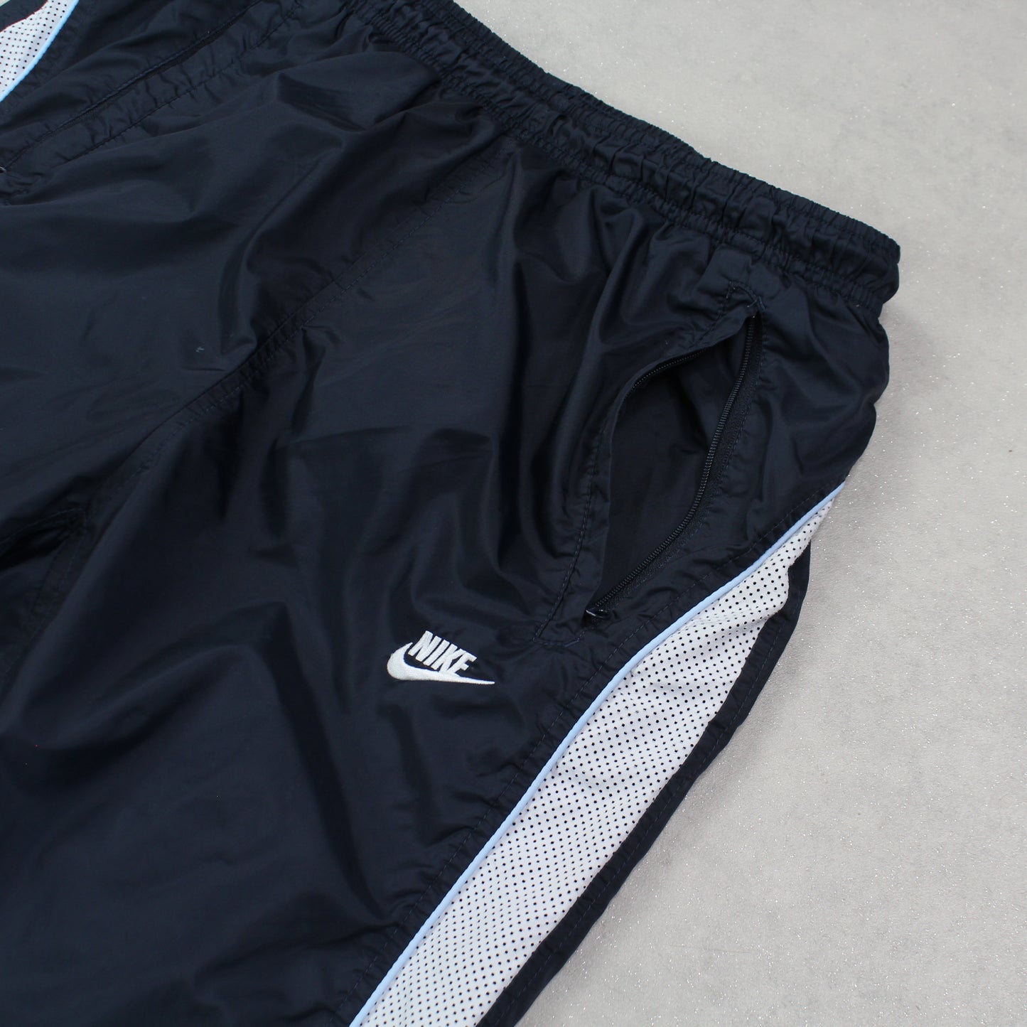 SUPER RARE 00s Nike Trackpants Navy - (S)