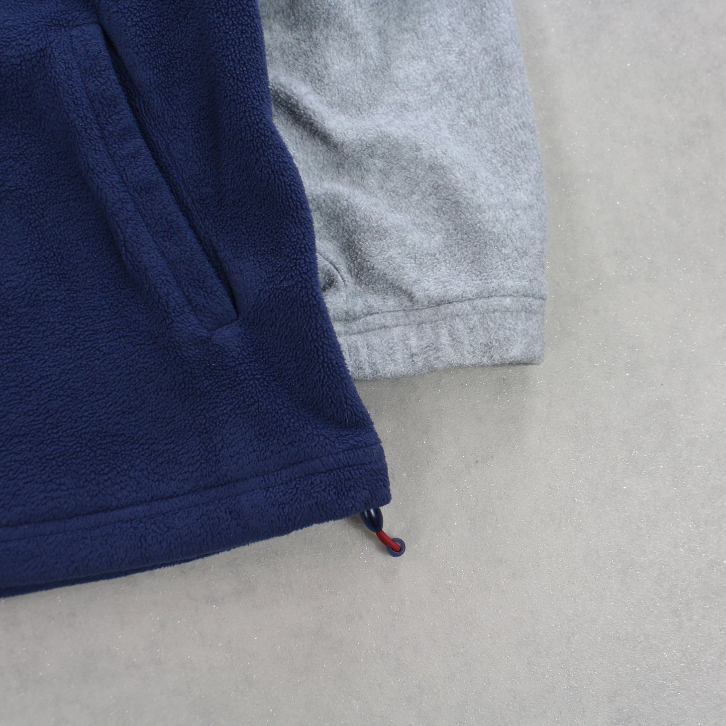 SUPER RARE 2000s Nike 1/4 Fleece Navy - (XL)
