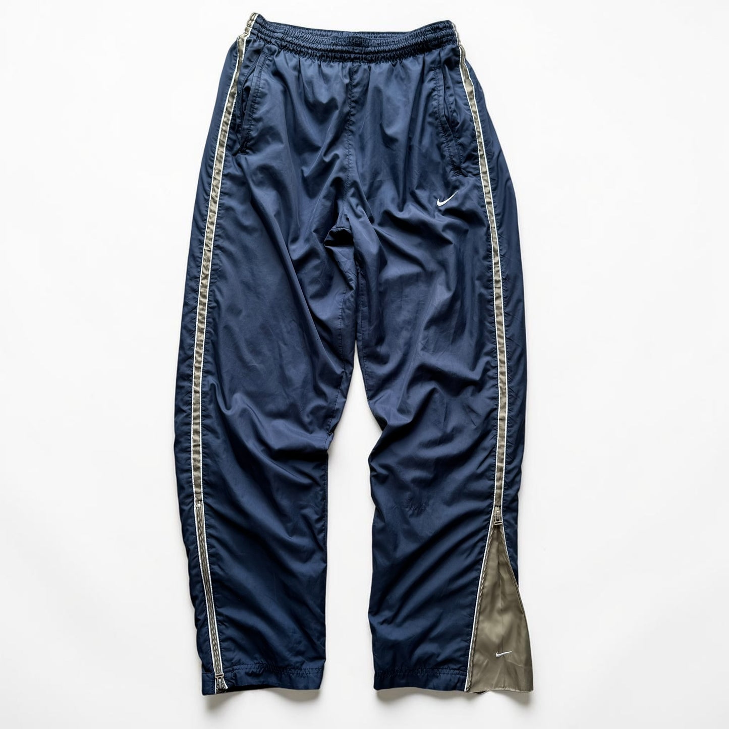 RARE 1990s Nike Trackpants Blue *PREMIUM* - (S)