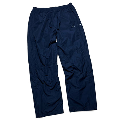 RARE 2000s Baggy Nike Shox Trackpants Navy - (L)