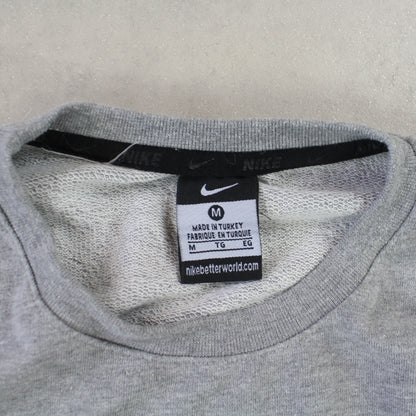 RARE 00s Nike Jordan Sweatshirt Grey - (S)