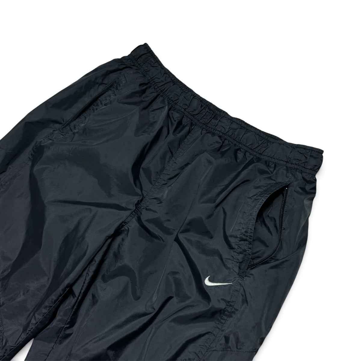 RARE 2000s Nike Trackpants Grey - (S) | PREMIUM