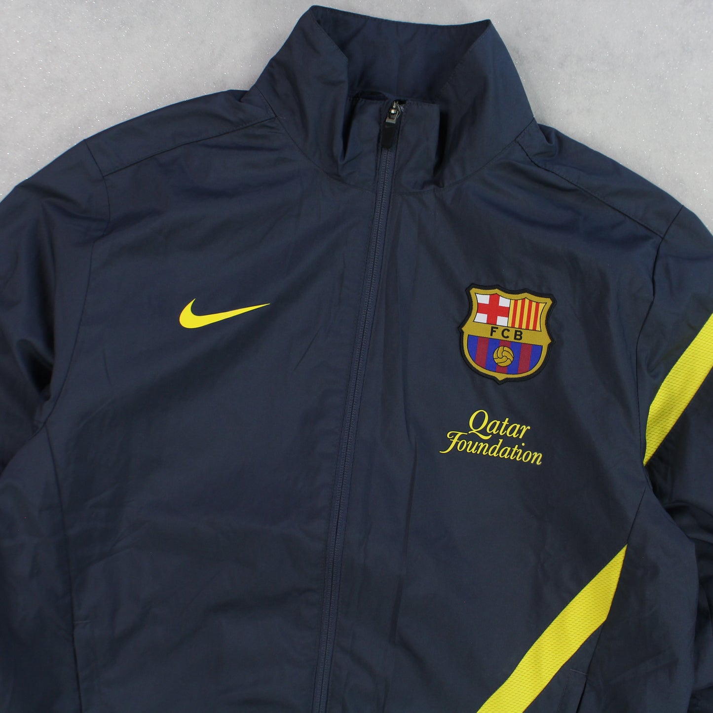 RARE 00s Nike Barcelona Track Jacket Grey - (S)