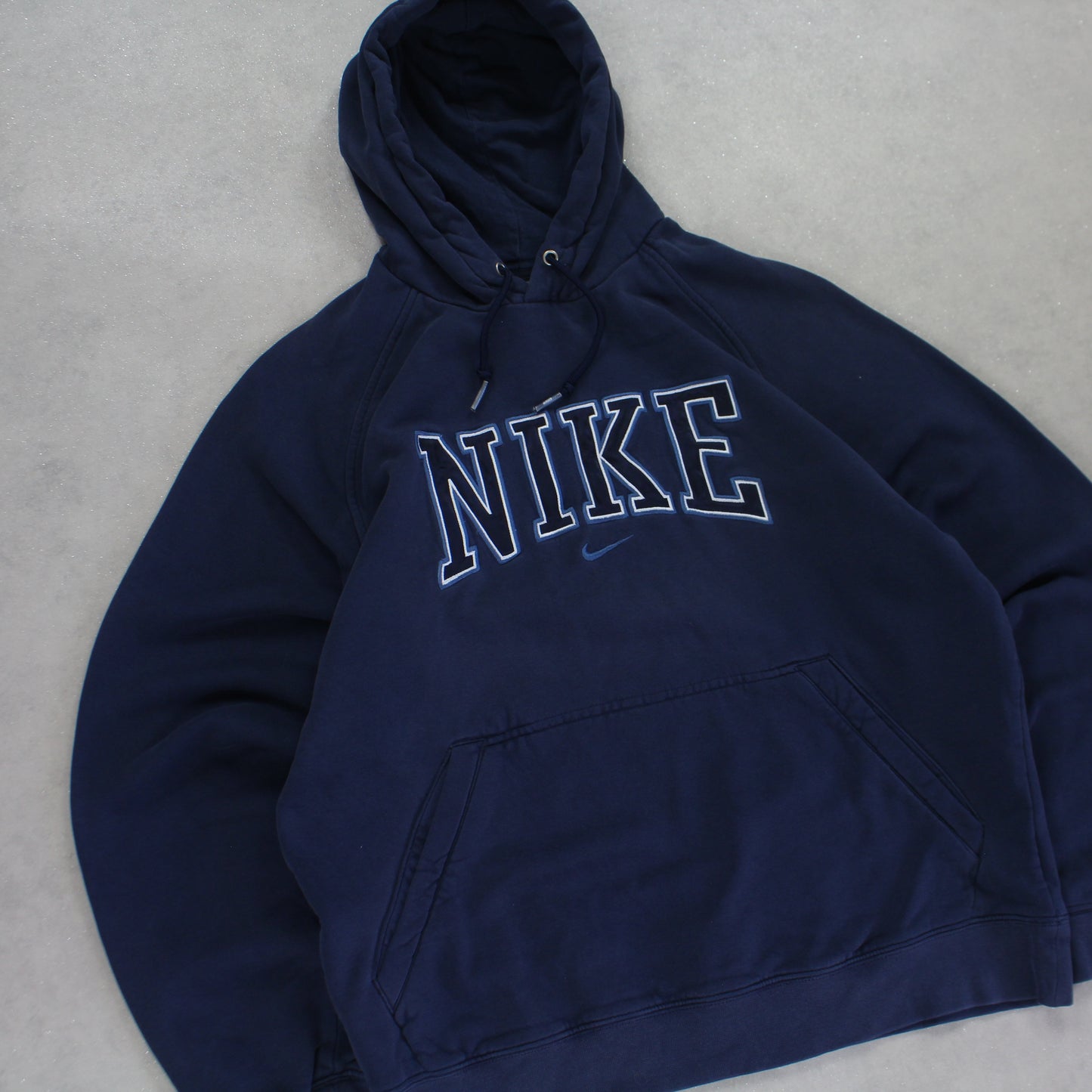 RARE 2000s Nike Hoodie Navy - (M)