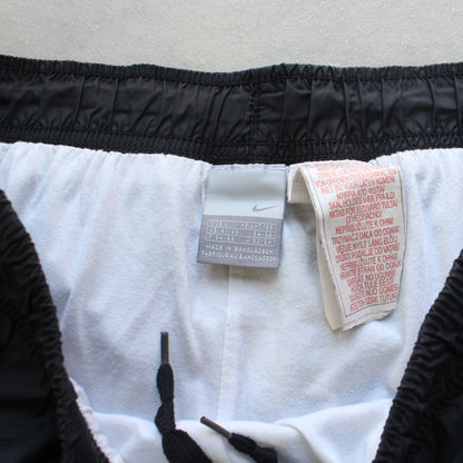 RARE 2000s Baggy Nike Trackpants Black - (L)