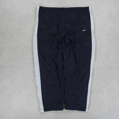 RARE 00s Nike Trackpants Black - (L)