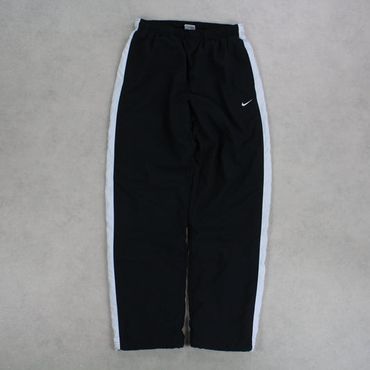 RARE 00s Nike Trackpants Black - (S)