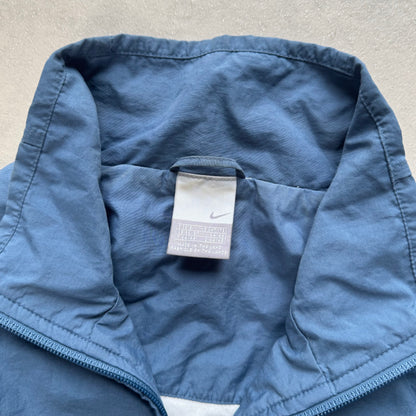 RARE 2000s Nike Track Jacket Blue - (S)