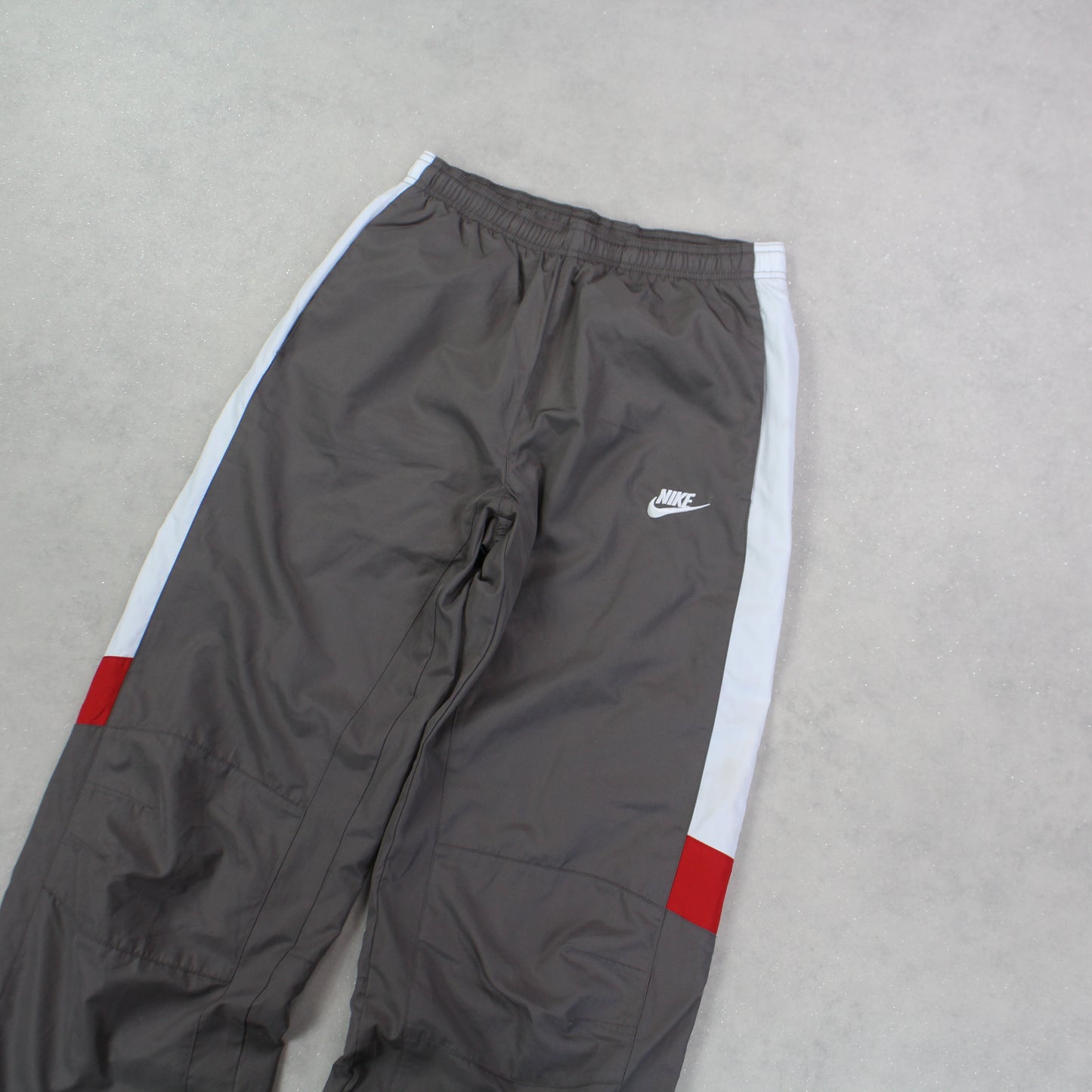 SUPER RARE 00s Nike Trackpants Brown - (XS)