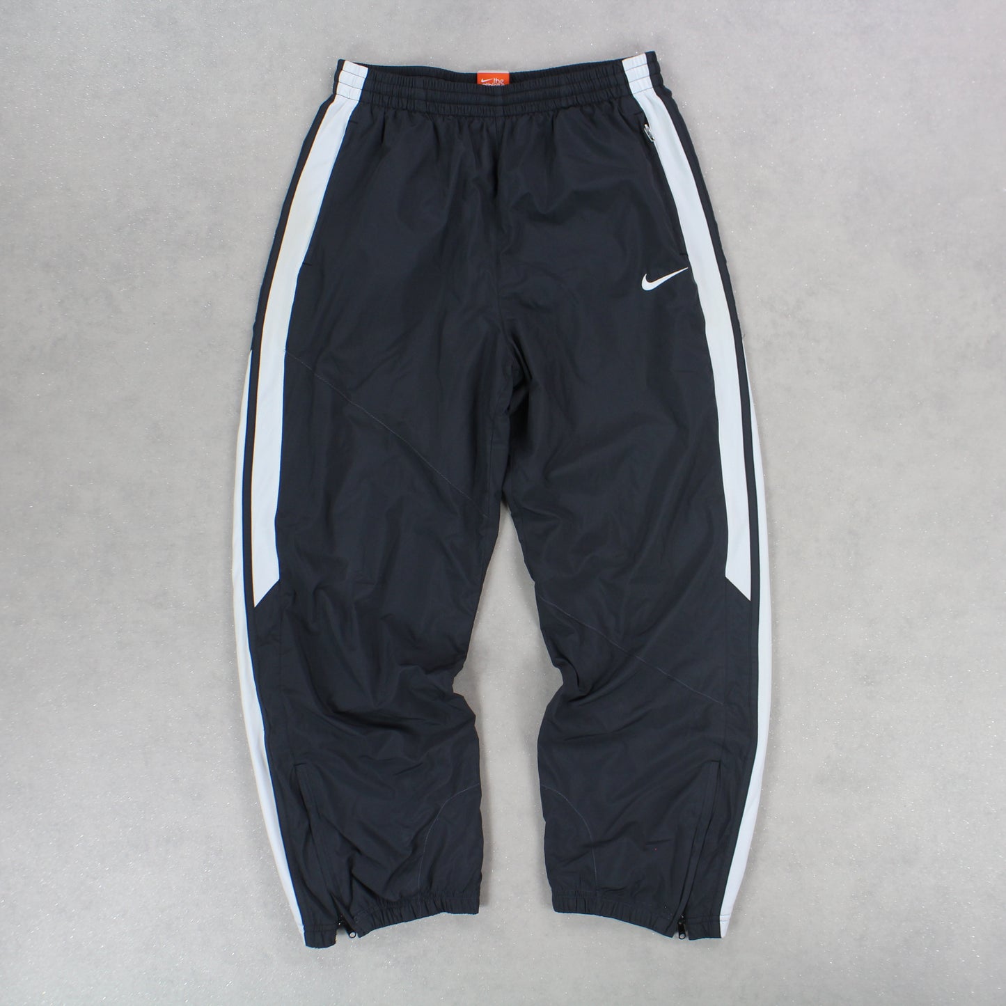 RARE 00s Nike Trackpants Grey - (S)