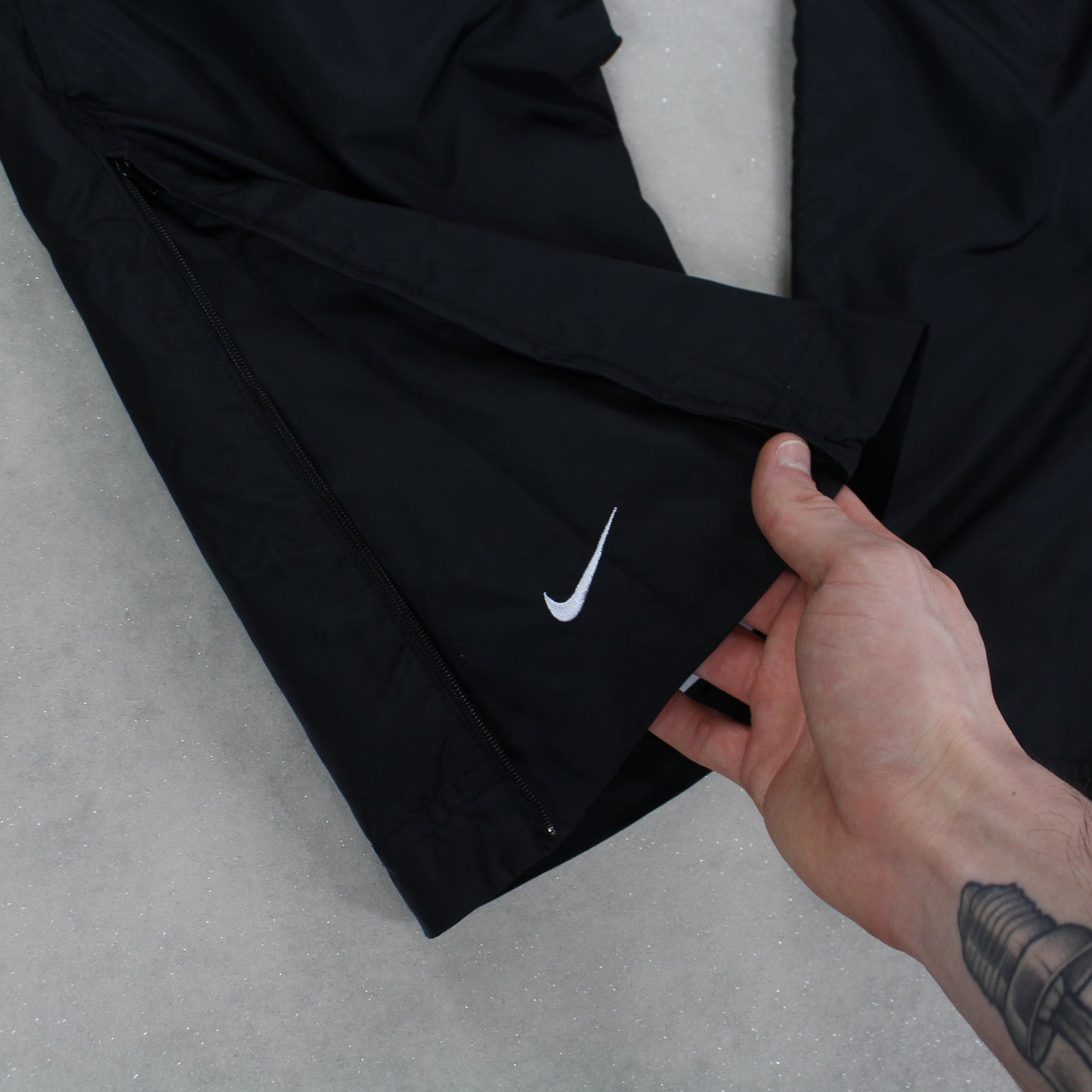 RARE 00s Nike Trackpants Black - (M)