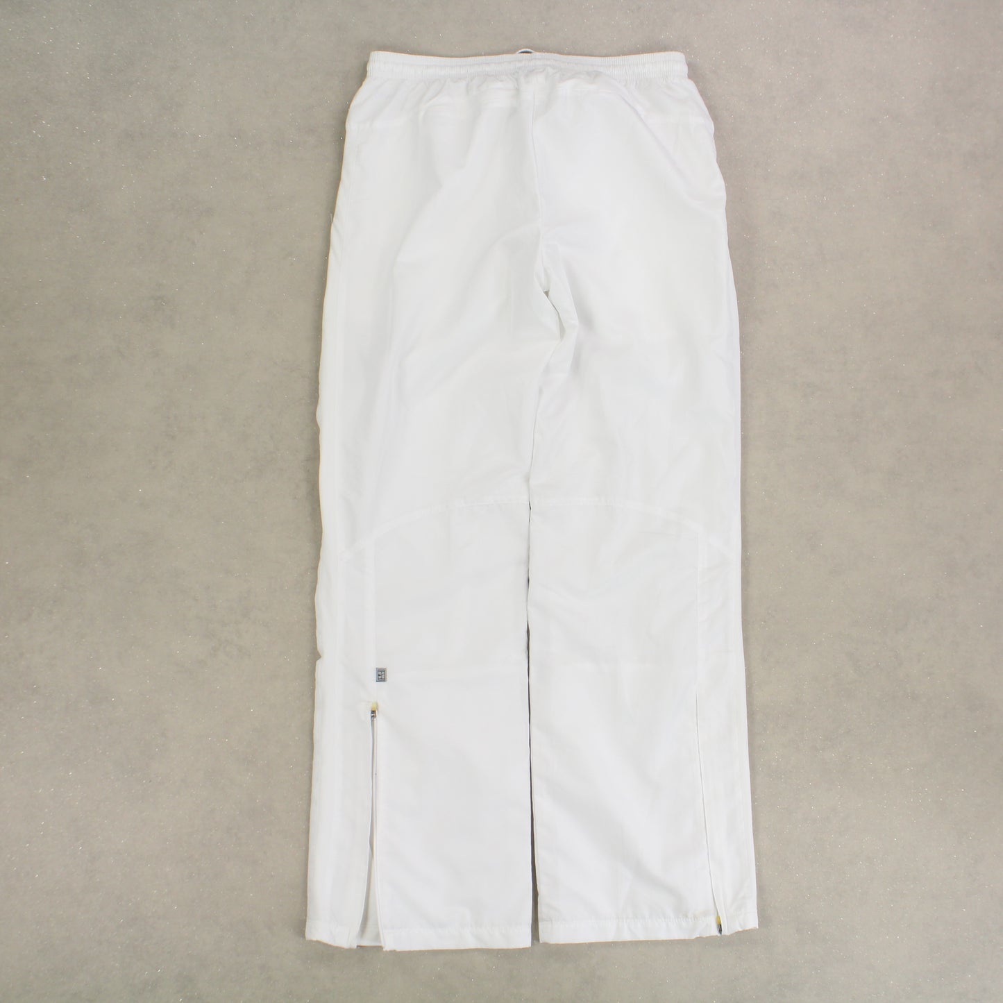 RARE 00s Womens Nike Trackpants White - (S)