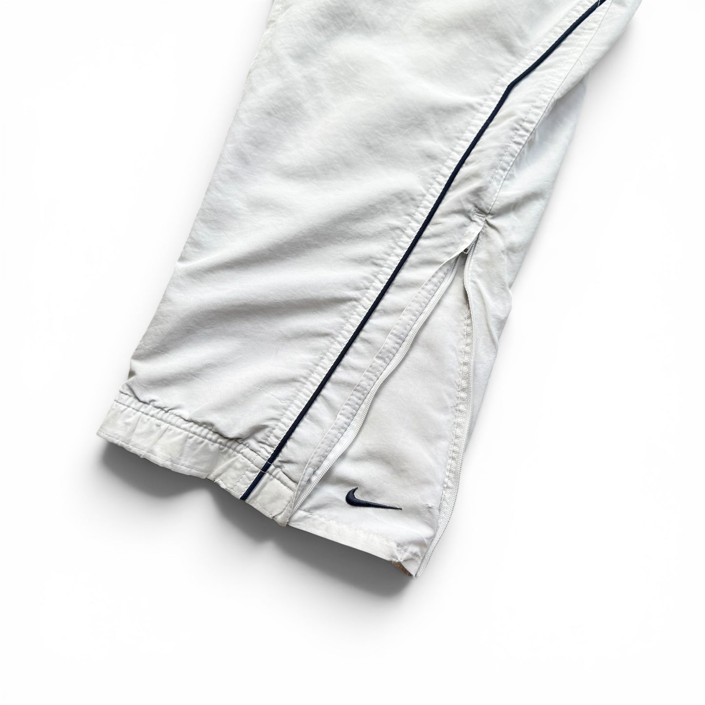 SUPER RARE 2000s Nike Trackpants Grey - (M)