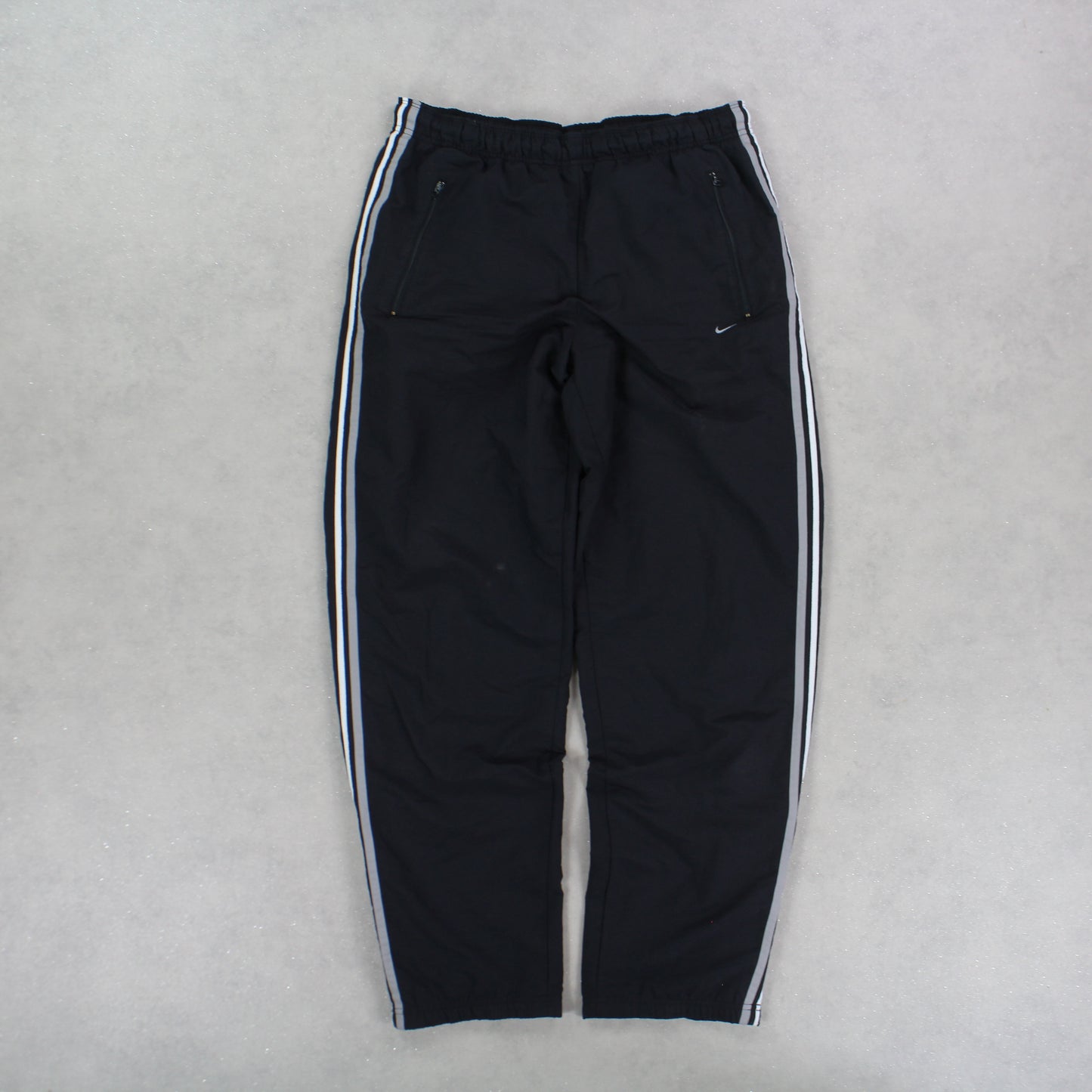 RARE 00s Nike Trackpants Black - (L)