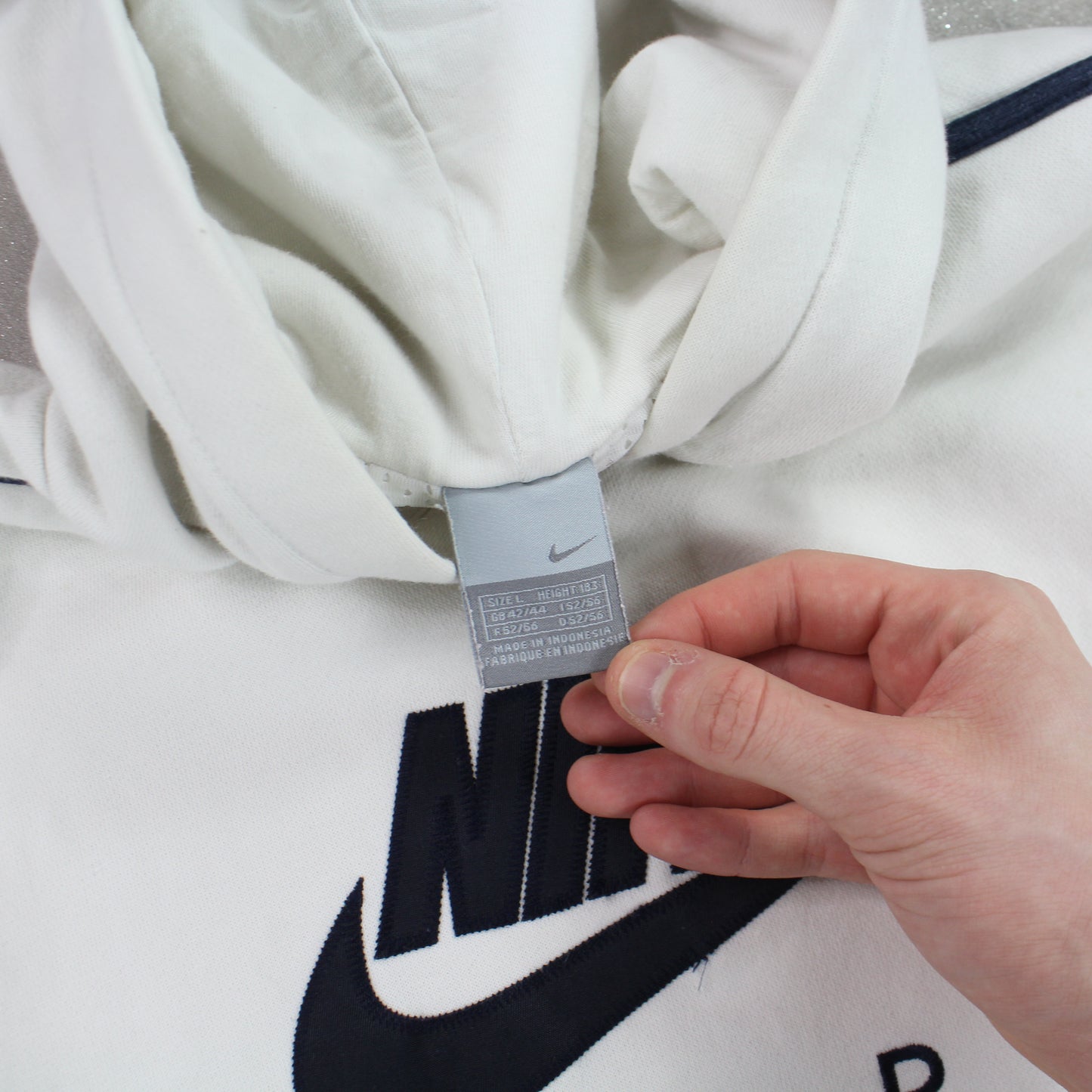 RARE 00s Nike Air Hoodie White - (M)