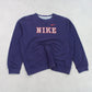 RARE Vintage 00s Nike Spell Out Sweatshirt Purple - (XS)