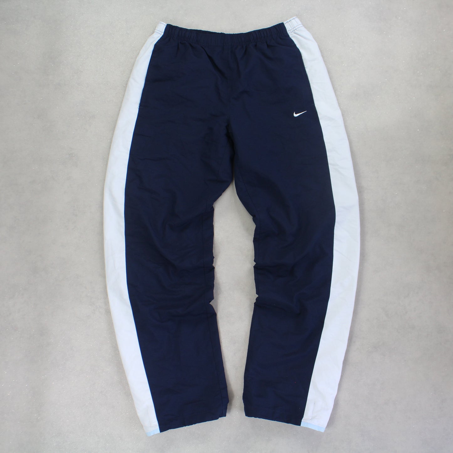 RARE 2000s Nike Trackpants Navy - (L)