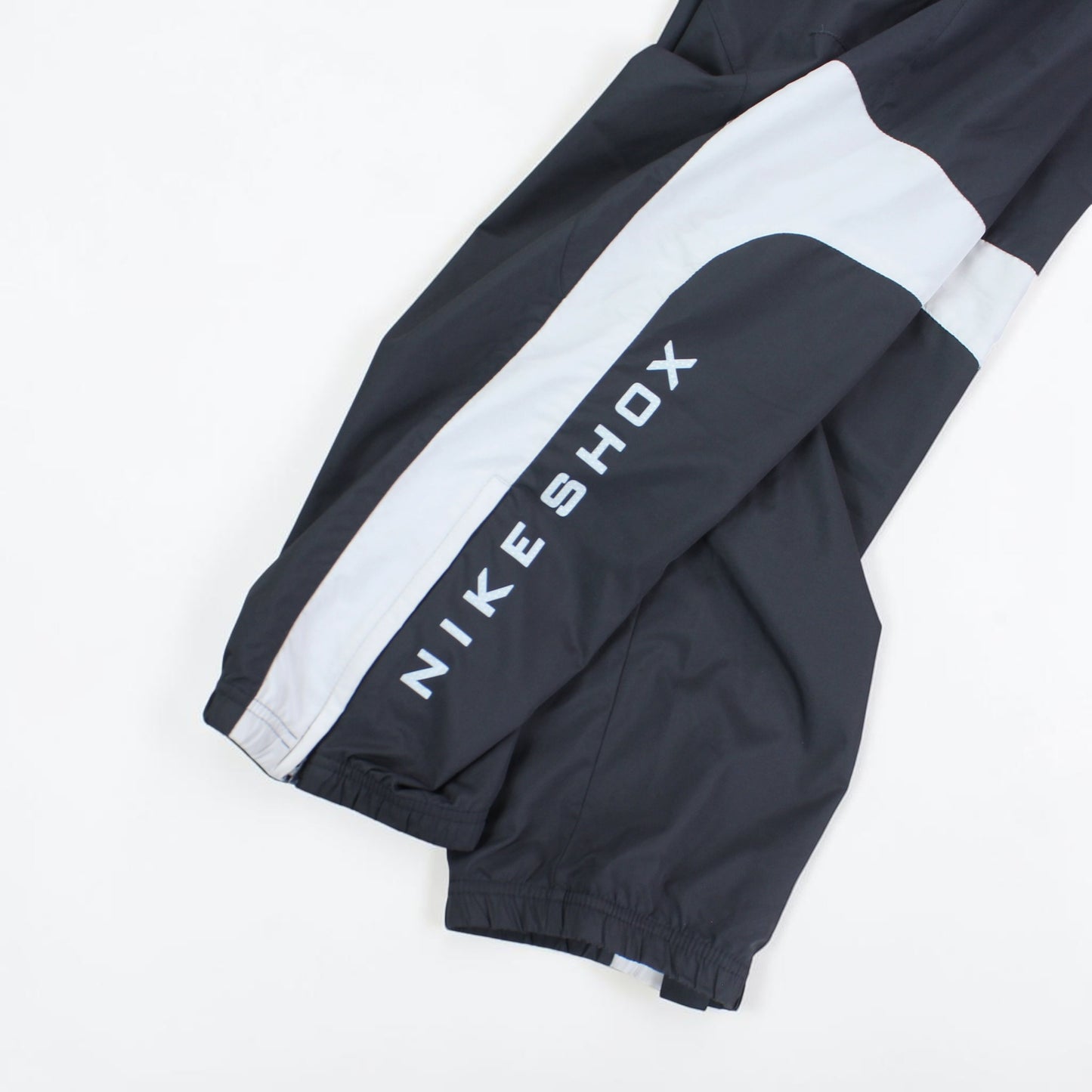 SUPER RARE 2000s Nike Shox Trackpants Grey - (S)