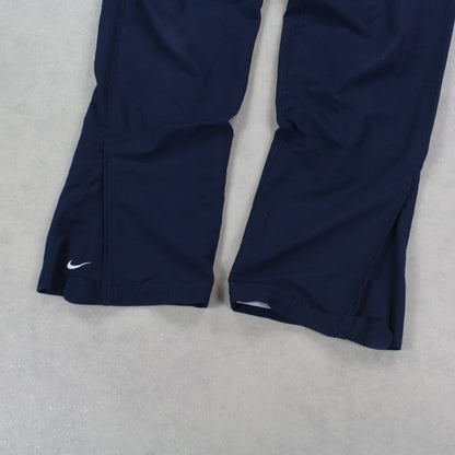 RARE 00s Nike Trackpants Navy - (L)