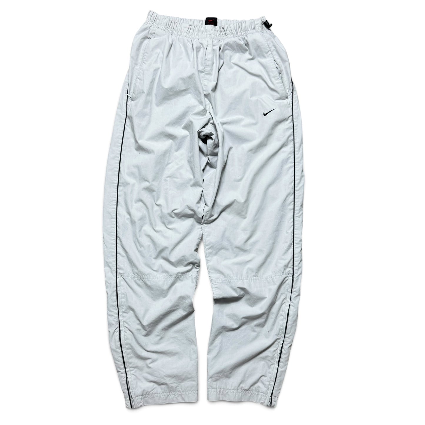 RARE 1990s Nike Trackpants Grey - (S)