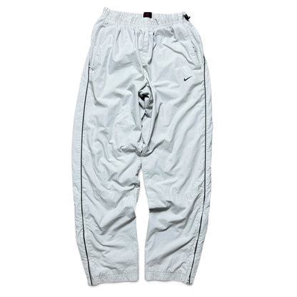 RARE 1990s Nike Trackpants Grey - (S)