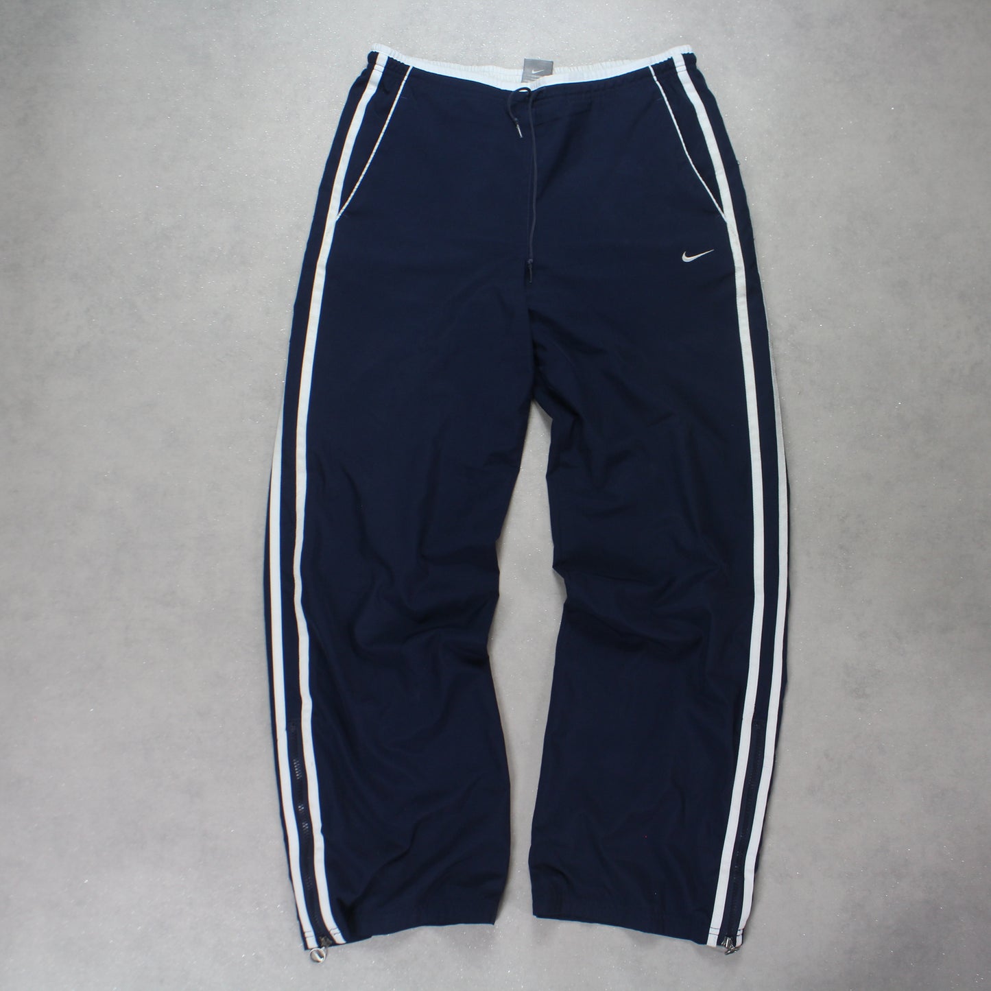 RARE 2000s Nike Trackpants Navy - (S)