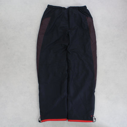 RARE Vintage 00s Nike Trackpants Black - (M)