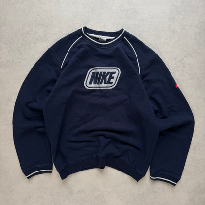 RARE 2000s Nike Sweatshirt Navy - (M)