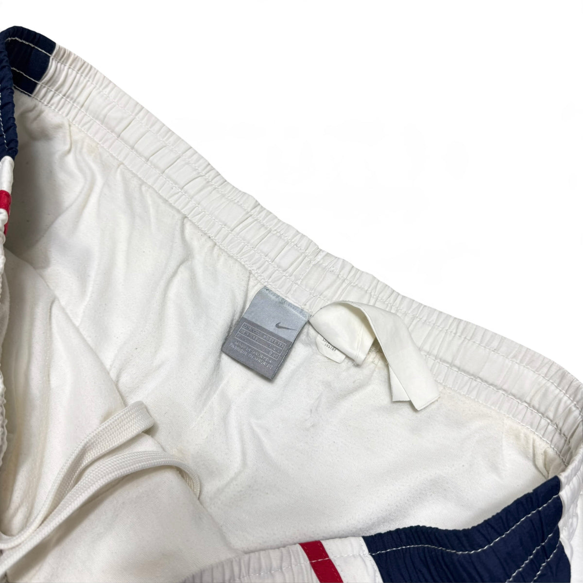 RARE 2000s Nike Trackpants White - (XL)