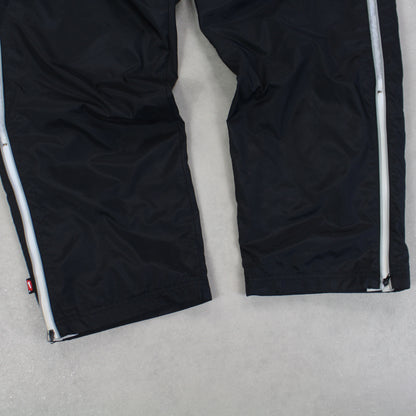 RARE 2000s Nike Trackpants Black - (S)