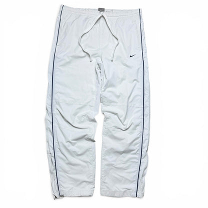 RARE 2000s Nike XV Trackpants White *PREMIUM* - (L)