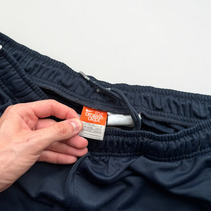 2000s Baggy Nike Trackpants Navy - (L)