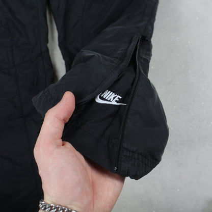 RARE Vintage 00s Nike Trackpants Black - (M)