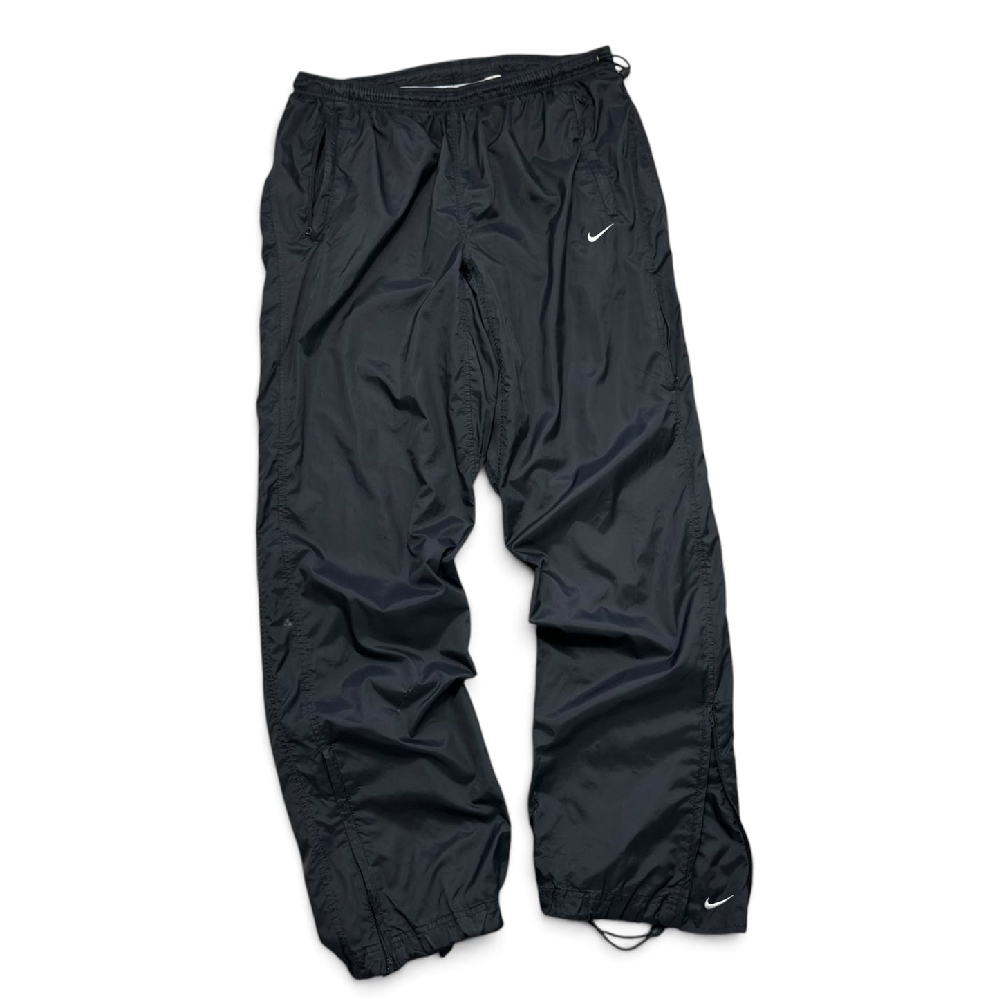 RARE 2000s Nike Trackpants Grey - (M)