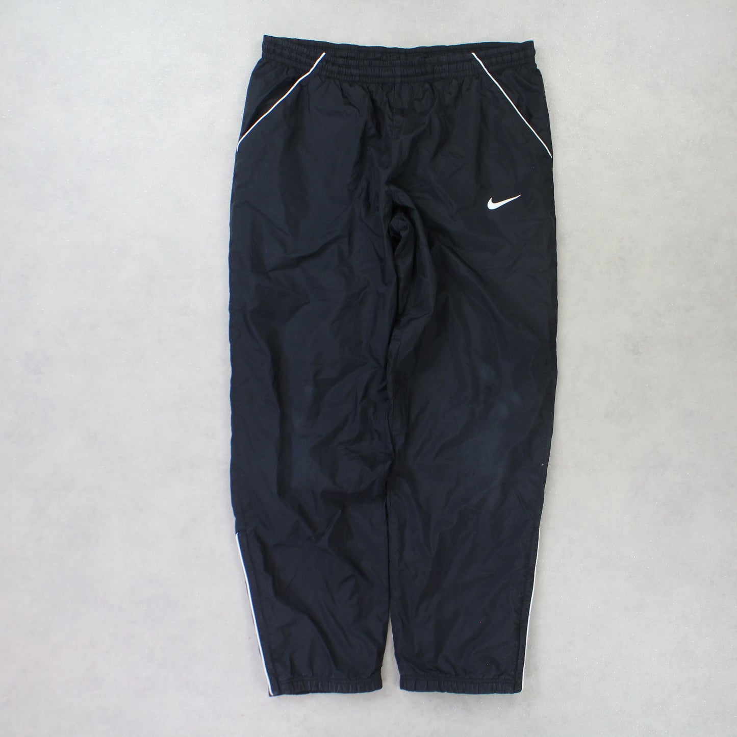 RARE 00s Nike Trackpants Black - (L)